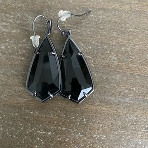 Kendra Scott Black drop earrings